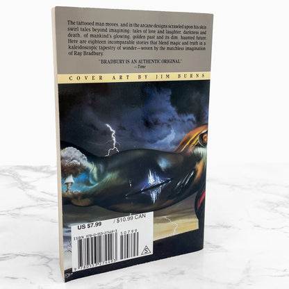 The Illustrated Man by Ray Bradbury [1990 PAPERBACK] • Bantam Spectra • Mint!