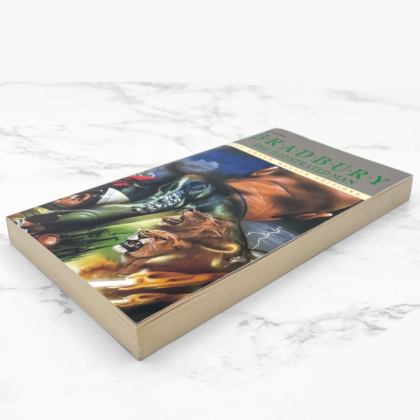 The Illustrated Man by Ray Bradbury [1990 PAPERBACK] • Bantam Spectra • Mint!