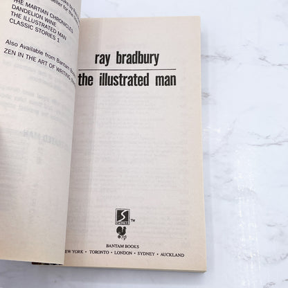 The Illustrated Man by Ray Bradbury [1990 PAPERBACK] • Bantam Spectra • Mint!