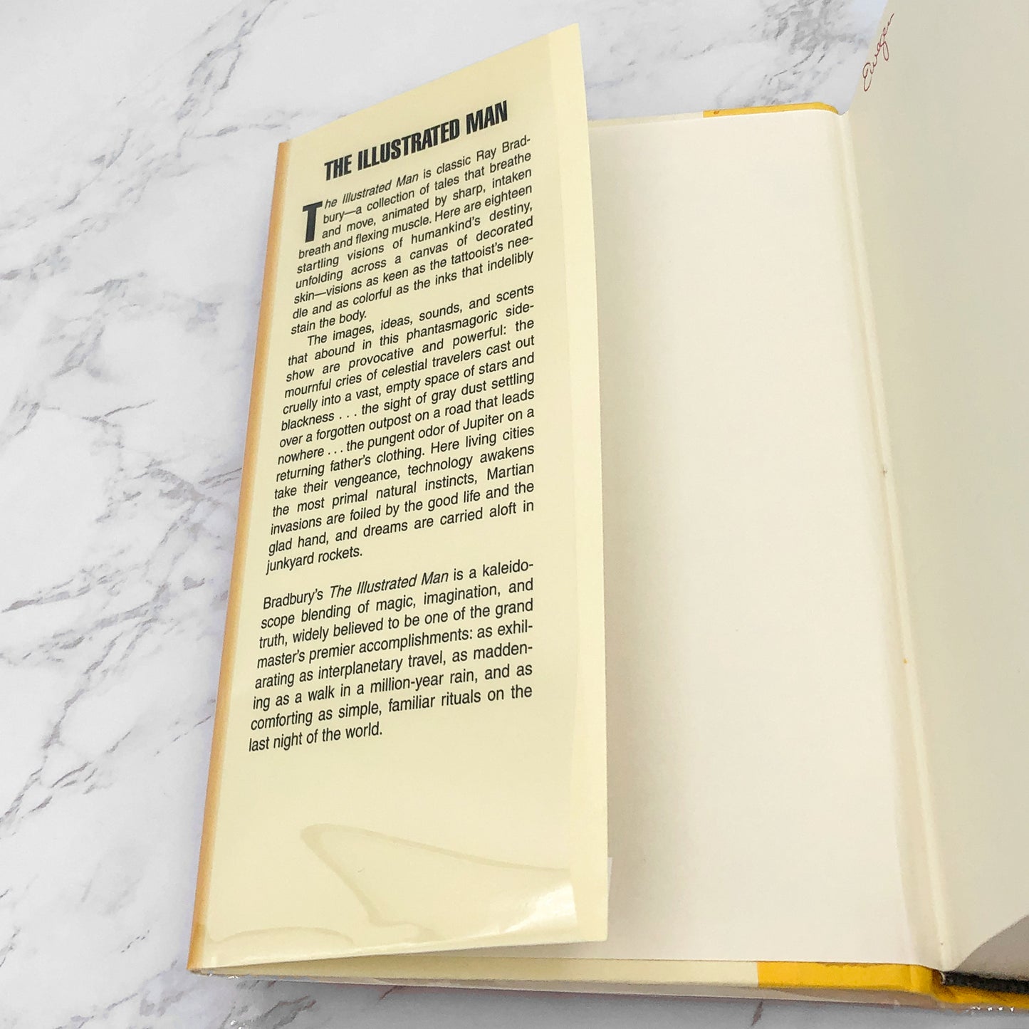 The Illustrated Man by Ray Bradbury [HARDCOVER RE-ISSUE] 2001 • BOMC