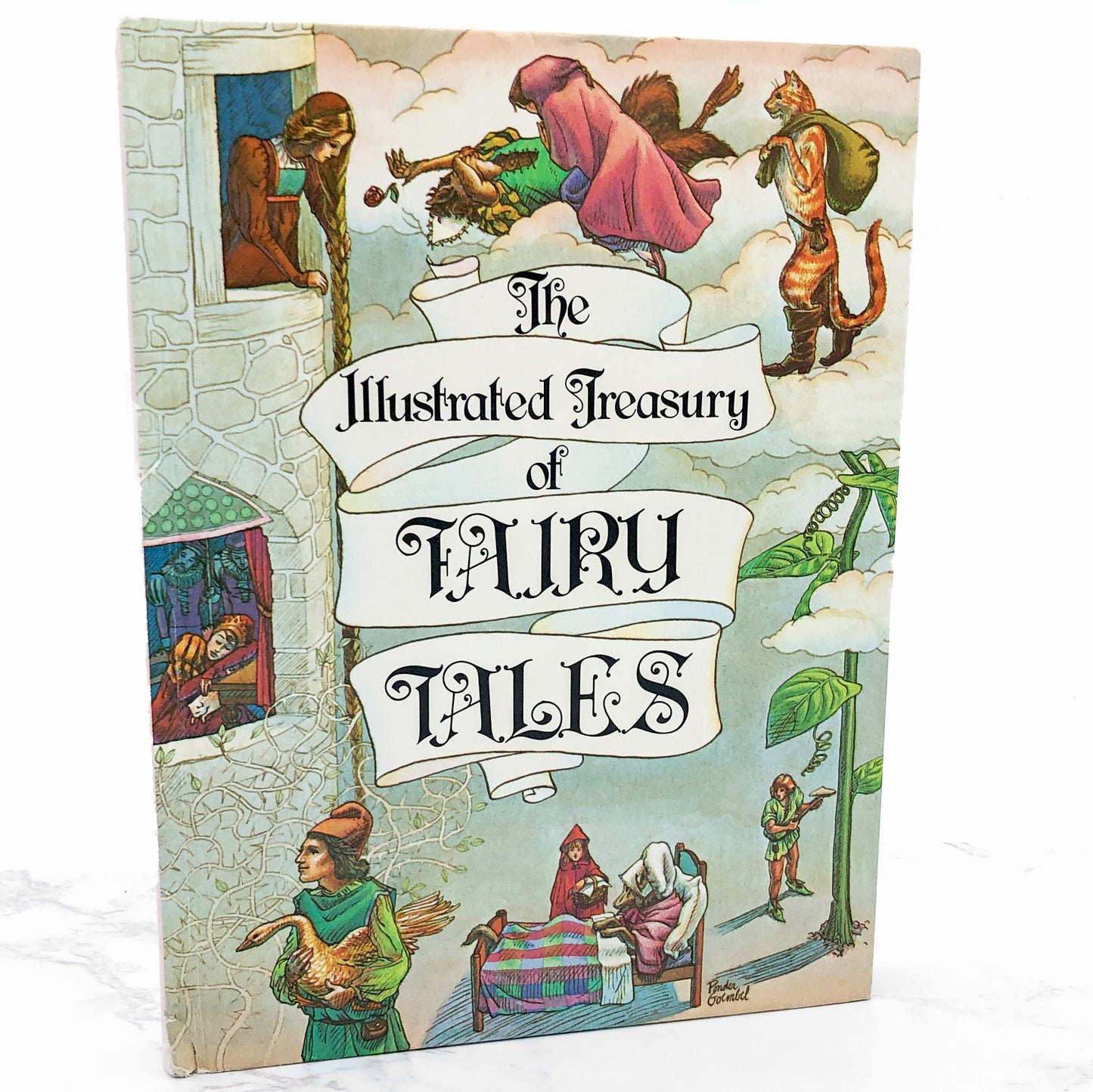 The Illustrated Treasury of Fairy Tales edited by T.A. Kennedy [FIRST EDITION] 1982 • Grosset & Dunlap