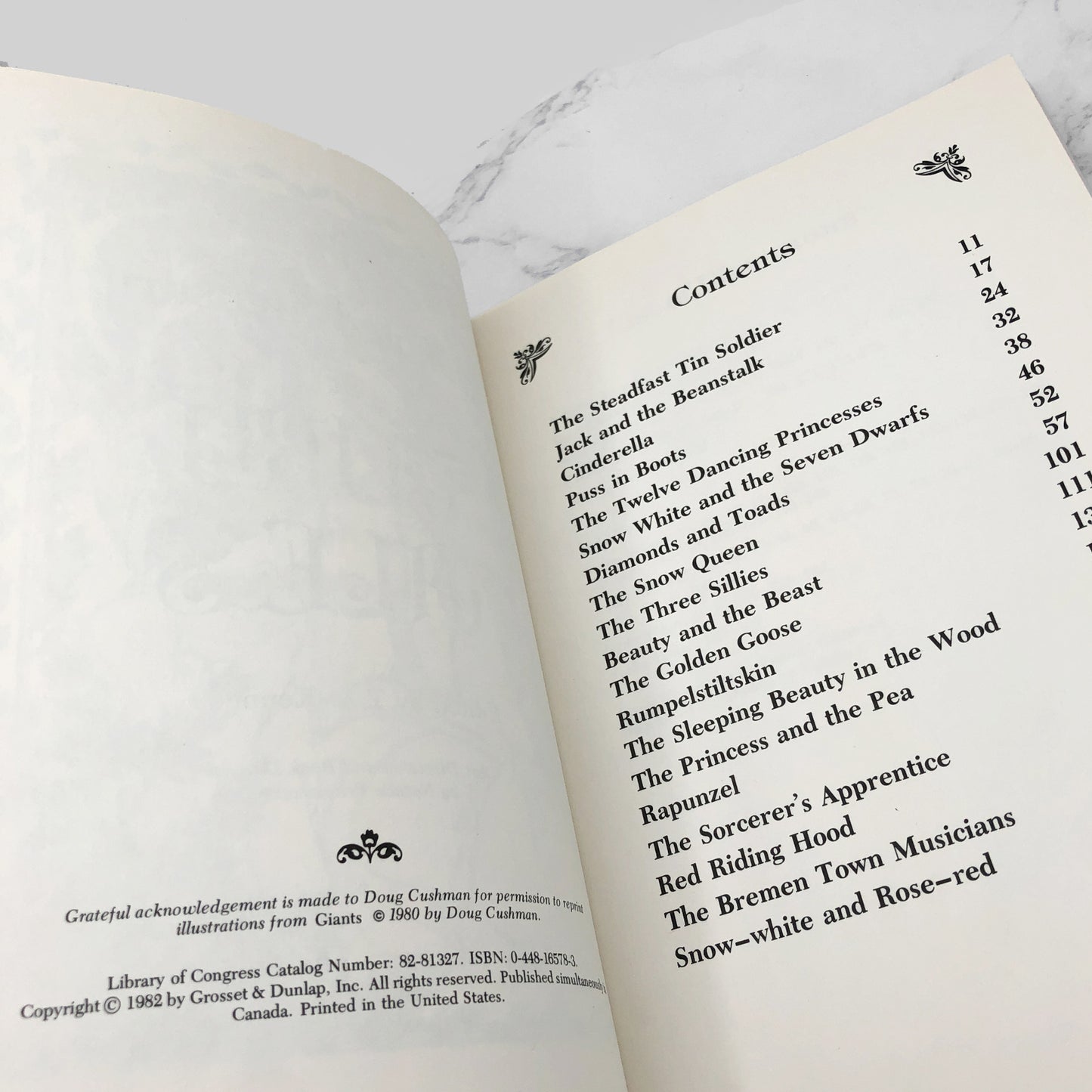 The Illustrated Treasury of Fairy Tales edited by T.A. Kennedy [FIRST EDITION] 1982 • Grosset & Dunlap