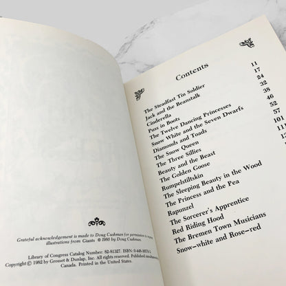 The Illustrated Treasury of Fairy Tales edited by T.A. Kennedy [FIRST EDITION] 1982 • Grosset & Dunlap