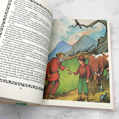 The Illustrated Treasury of Fairy Tales edited by T.A. Kennedy [FIRST EDITION] 1982 • Grosset & Dunlap