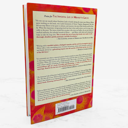 The Immortal Life of Henrietta Lacks by Rebecca Skloot [FIRST EDITION • FIRST PRINTING] 2010 • Crown