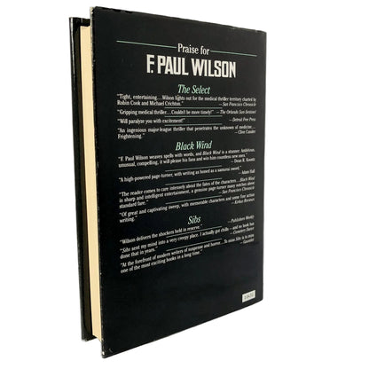 Implant by F. Paul Wilson [FIRST BOOK CLUB EDITION] 1995 • Forge / TOR