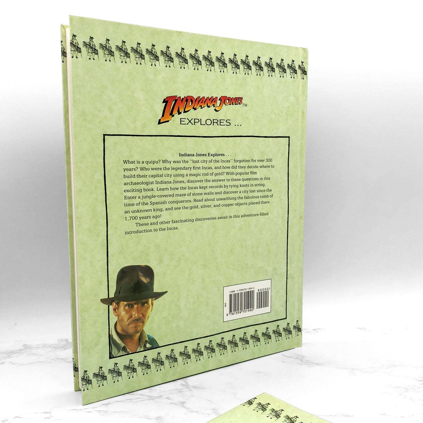 Indiana Jones Explores... The Incas by John Malam [FIRST EDITION] 1993 • Arcade