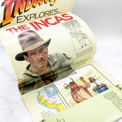 Indiana Jones Explores... The Incas by John Malam [FIRST EDITION] 1993 • Arcade
