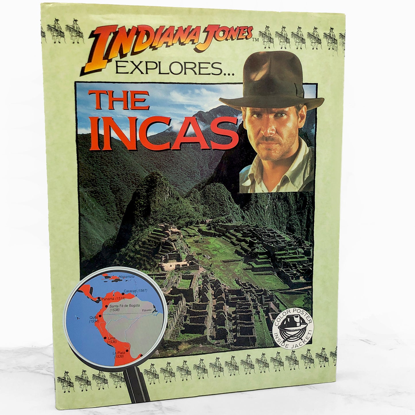 Indiana Jones Explores... The Incas by John Malam [FIRST EDITION] 1993 • Arcade