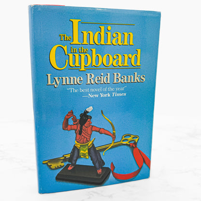 The Indian in the Cupboard by Lynne Reid Banks [FIRST BOOK CLUB EDITION] 1981 • Doubleday
