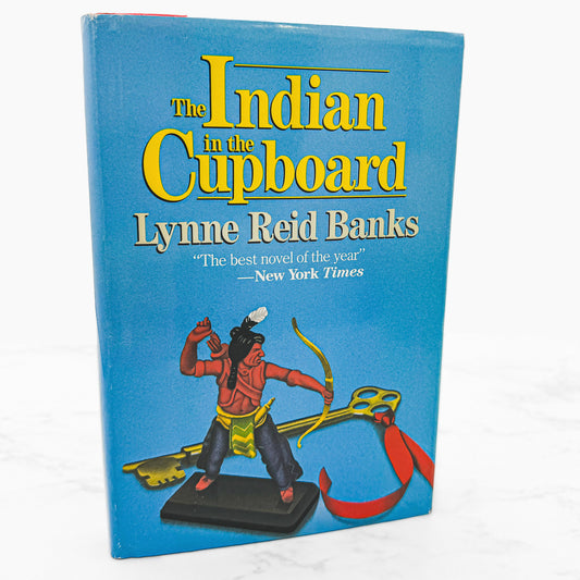 The Indian in the Cupboard by Lynne Reid Banks [FIRST BOOK CLUB EDITION] 1981 • Doubleday