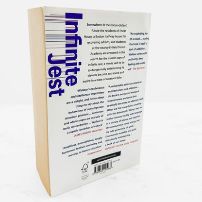 Infinite Jest by David Foster Wallace [U.K. TRADE PAPERBACK] 2008 • Abacus *Condition