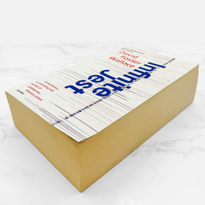 Infinite Jest by David Foster Wallace [U.K. TRADE PAPERBACK] 2008 • Abacus *Condition