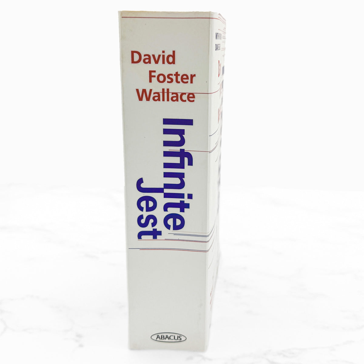 Infinite Jest by David Foster Wallace [U.K. TRADE PAPERBACK] 2008 • Abacus *Condition