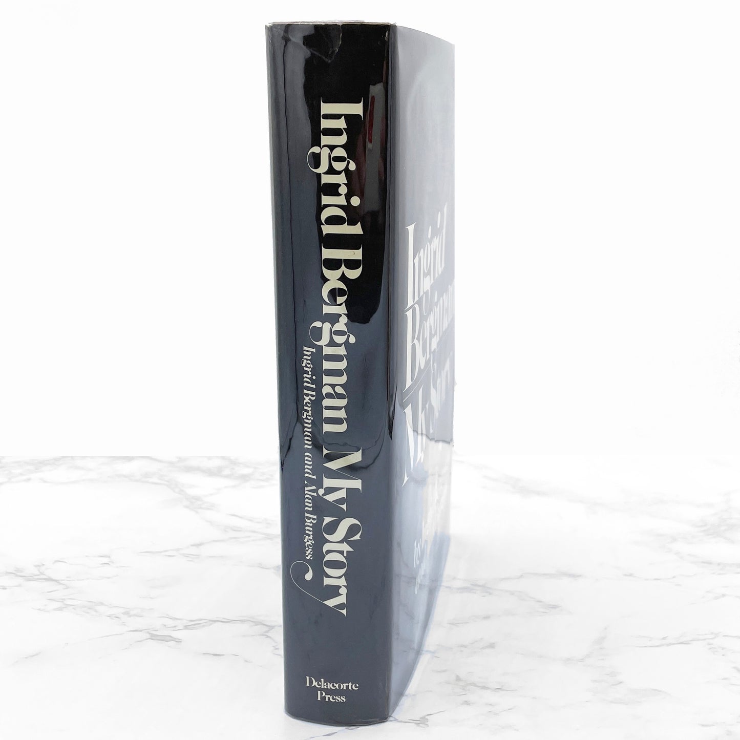My Story by Ingrid Bergman [FIRST EDITION • FIRST PRINTING] 1980 • Delacorte
