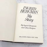 My Story by Ingrid Bergman [FIRST EDITION • FIRST PRINTING] 1980 • Delacorte