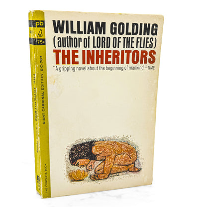 The Inheritors by William Golding [FIRST PAPERBACK PRINTING] 1963 • Pocket Giant Cardinal