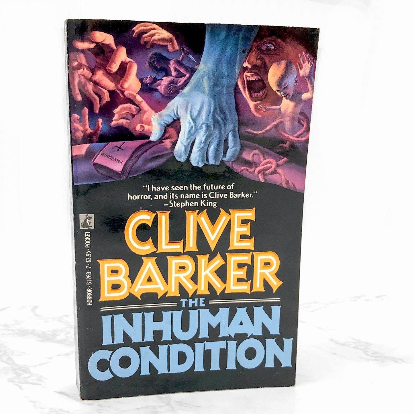 The Inhuman Condition by Clive Barker [FIRST PAPERBACK PRINTING] 1987 • Pocket Horror