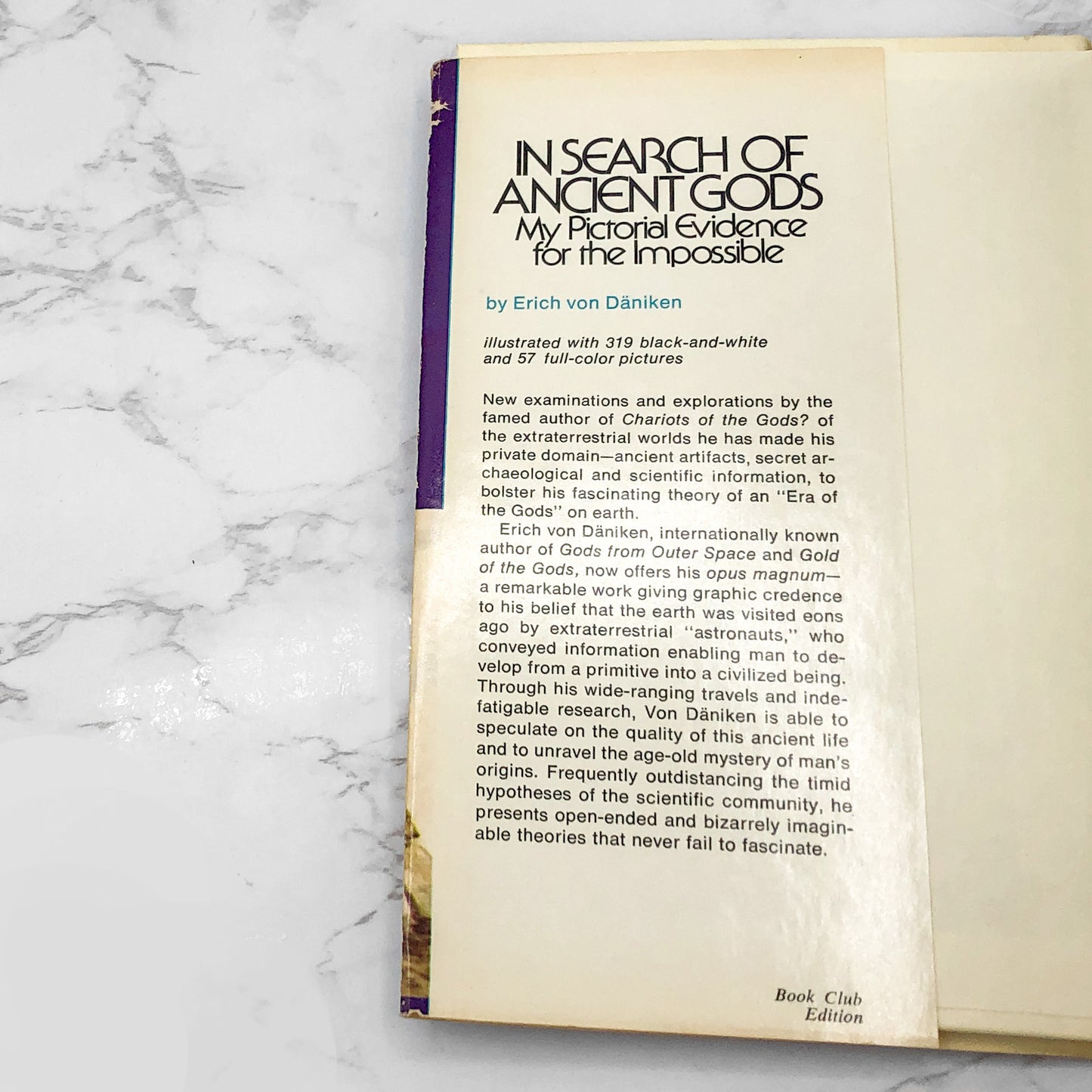 In Search of Ancient Gods by Erich von Däniken [1973 HARDCOVER] G.P. Putnam's Sons