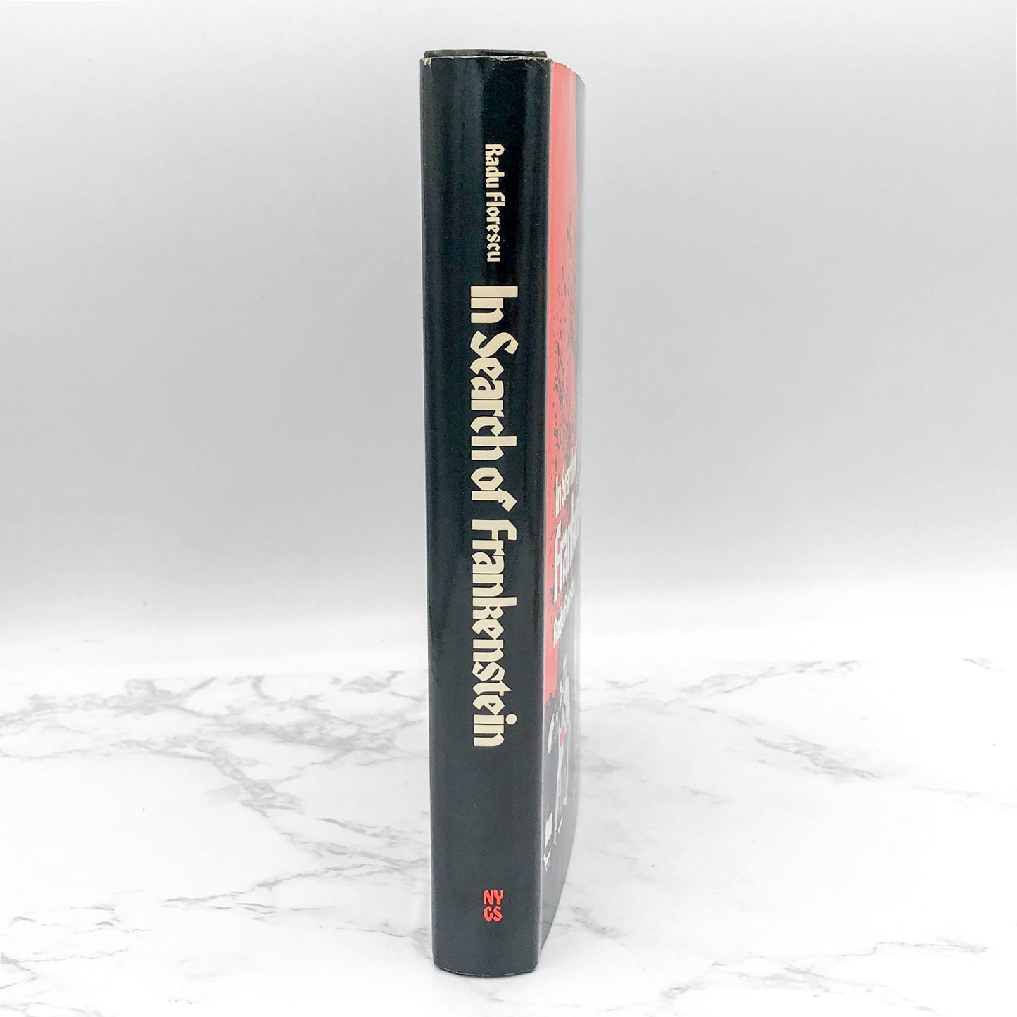 In Search of Frankenstein by Radu R. Florescu [1975 HARDCOVER] • New York Graphic Society