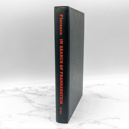 In Search of Frankenstein by Radu R. Florescu [1975 HARDCOVER] • New York Graphic Society