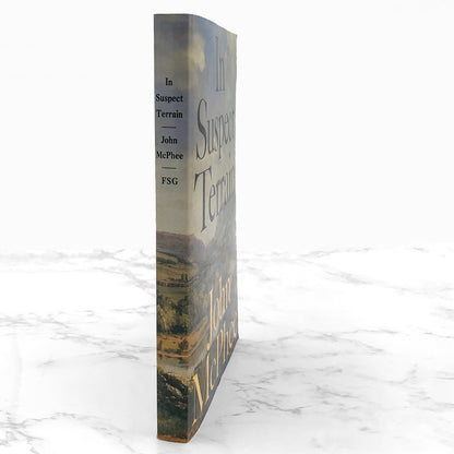 In Suspect Terrain by John McPhee [FIRST PAPERBACK PRINTING] 1983 • Farrar Straus Giroux