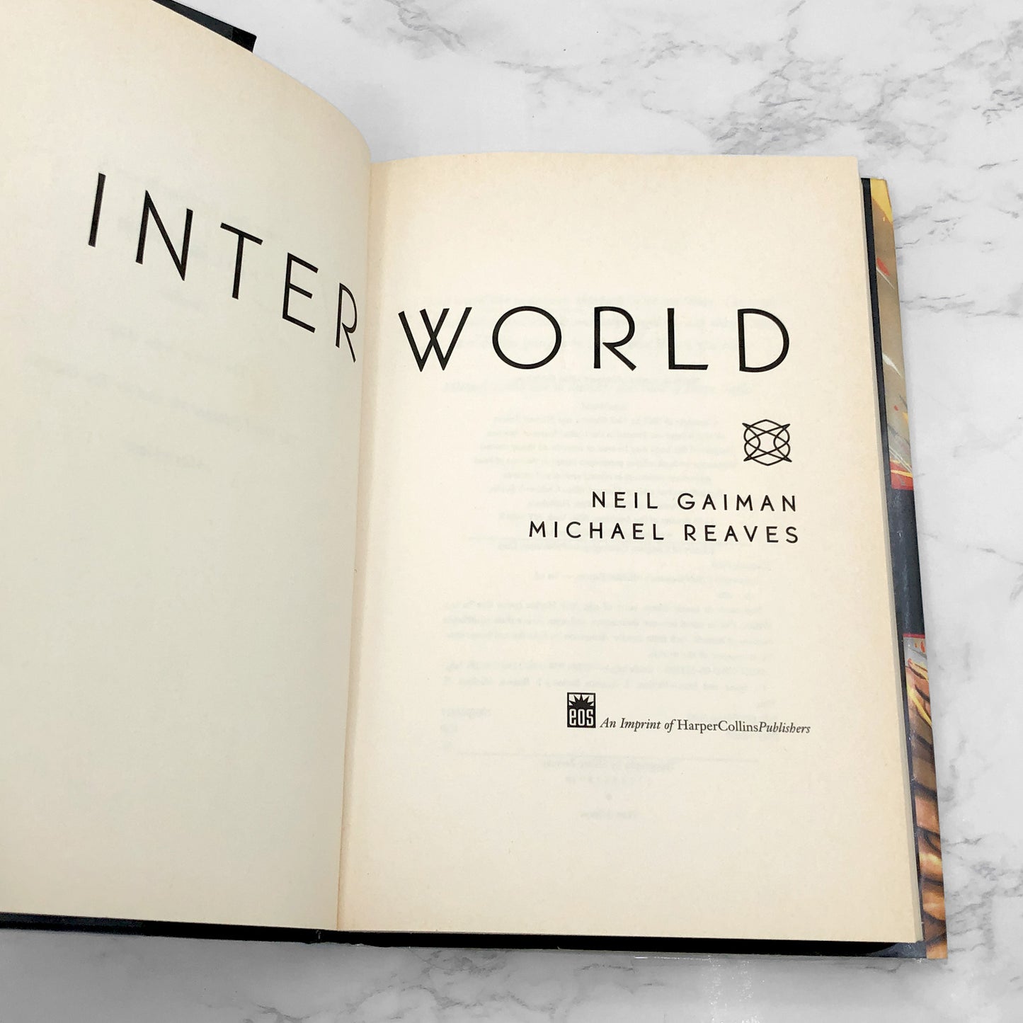 InterWorld by Neil Gaiman & Michael Reaves [FIRST EDITION • FIRST PRINTING] 2007 • Harper Collins