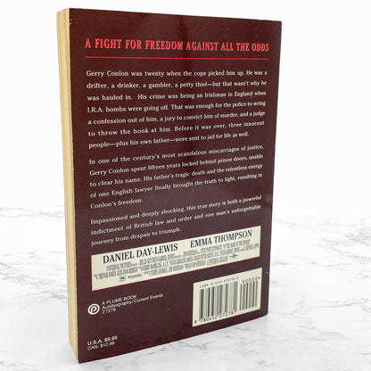 In the Name of the Father: The Story of the Guildford Four by Gerry Conlon [TRADE PAPERBACK] 1993 • Movie Tie-In • Plume