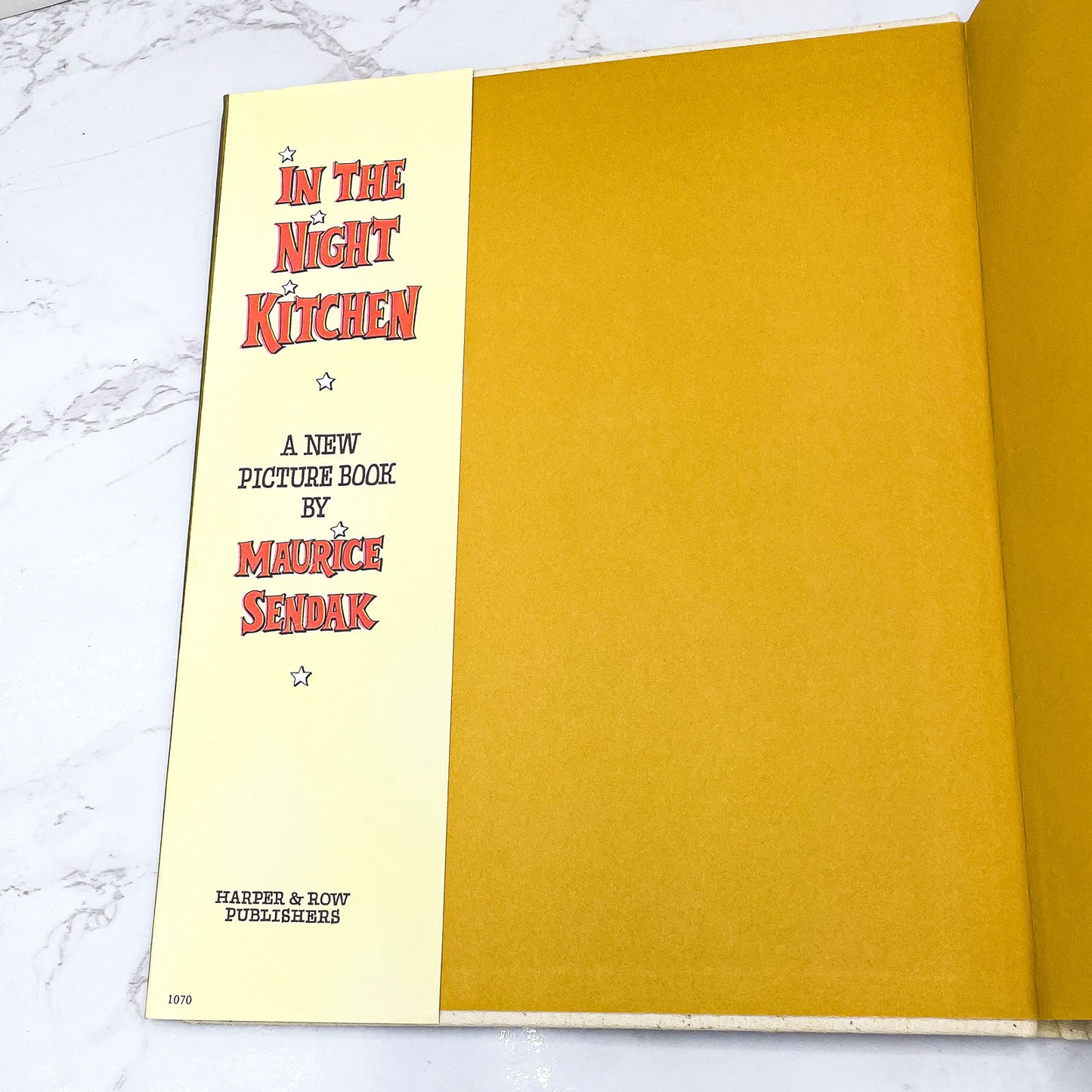 In The Night Kitchen by Maurice Sendak [FIRST EDITION] 1970 • Harper & Row