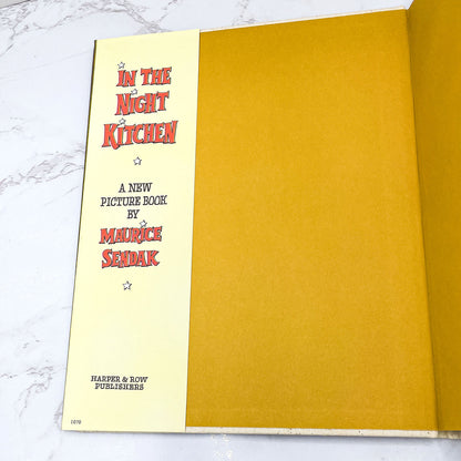 In The Night Kitchen by Maurice Sendak [FIRST EDITION] 1970 • Harper & Row