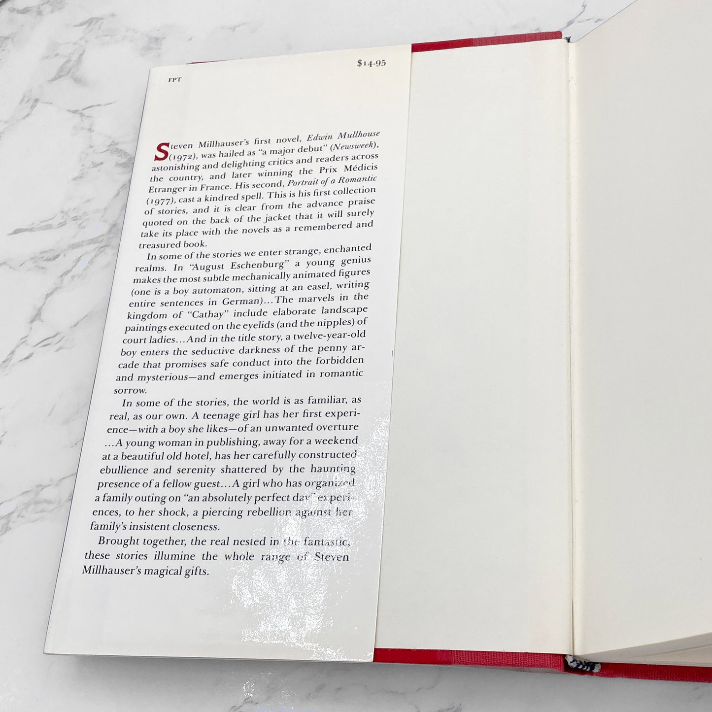 In the Penny Arcade by Steven Millhauser [FIRST EDITION • FIRST PRINTING] 1985 • Knopf