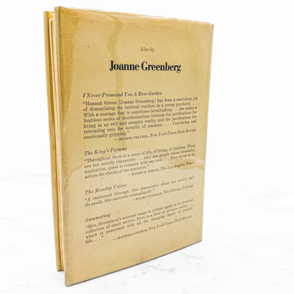 In This Sign by Joanne Greenberg SIGNED! [FIRST EDITION • FIRST PRINTING] 1970 • Holt Rinehart & Winston