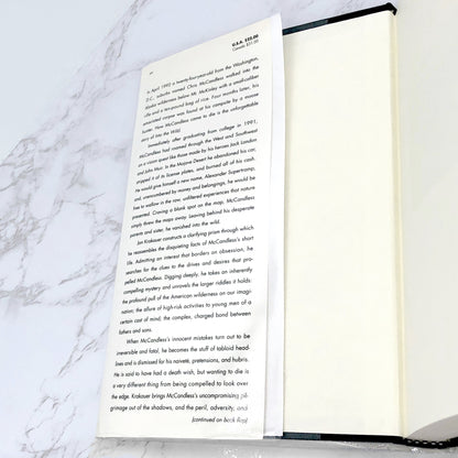 Into the Wild by Jon Krakauer [FIRST EDITION] 1996 • Villard