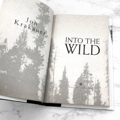 Into the Wild by Jon Krakauer [HARDCOVER RE-PRINT] 2008 • Villard
