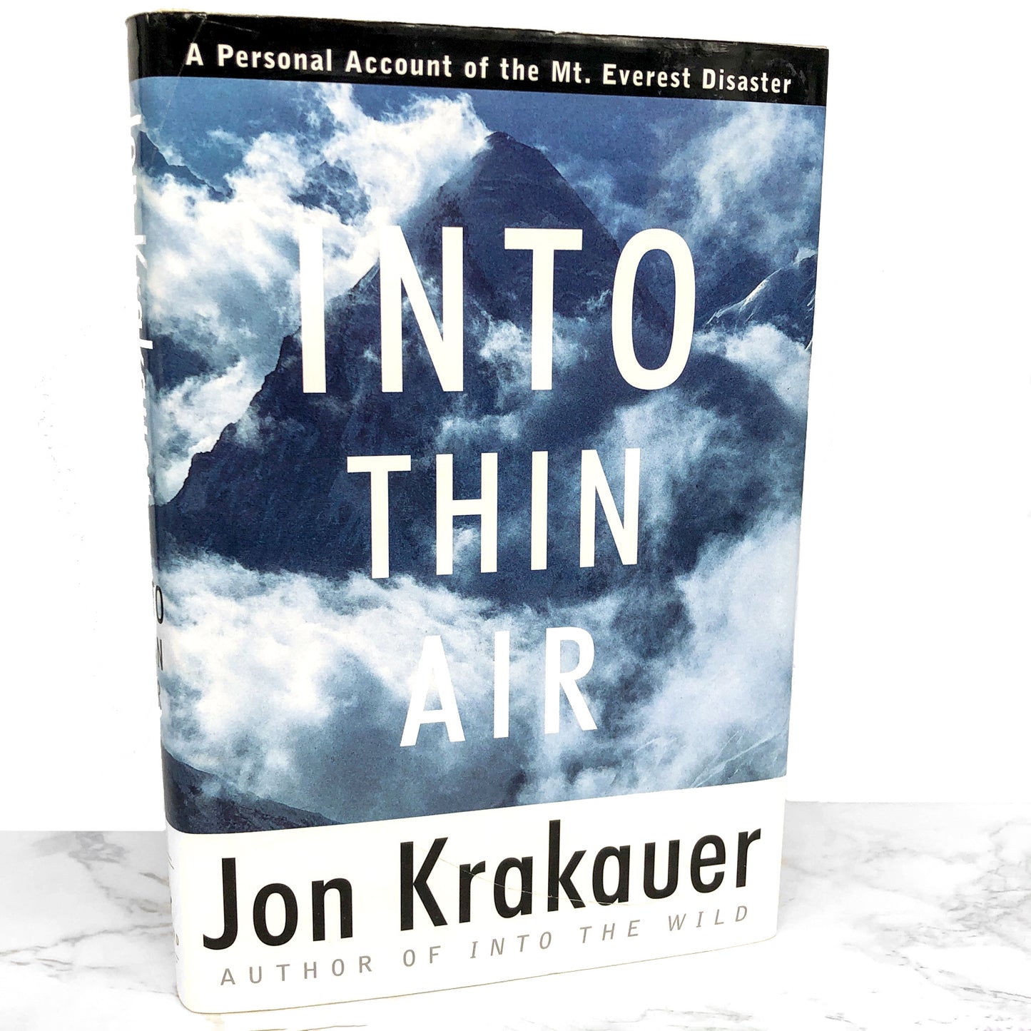 Into Thin Air: A Personal Account of the Mt. Everest Disaster by Jon Krakauer [FIRST EDITION] 1997