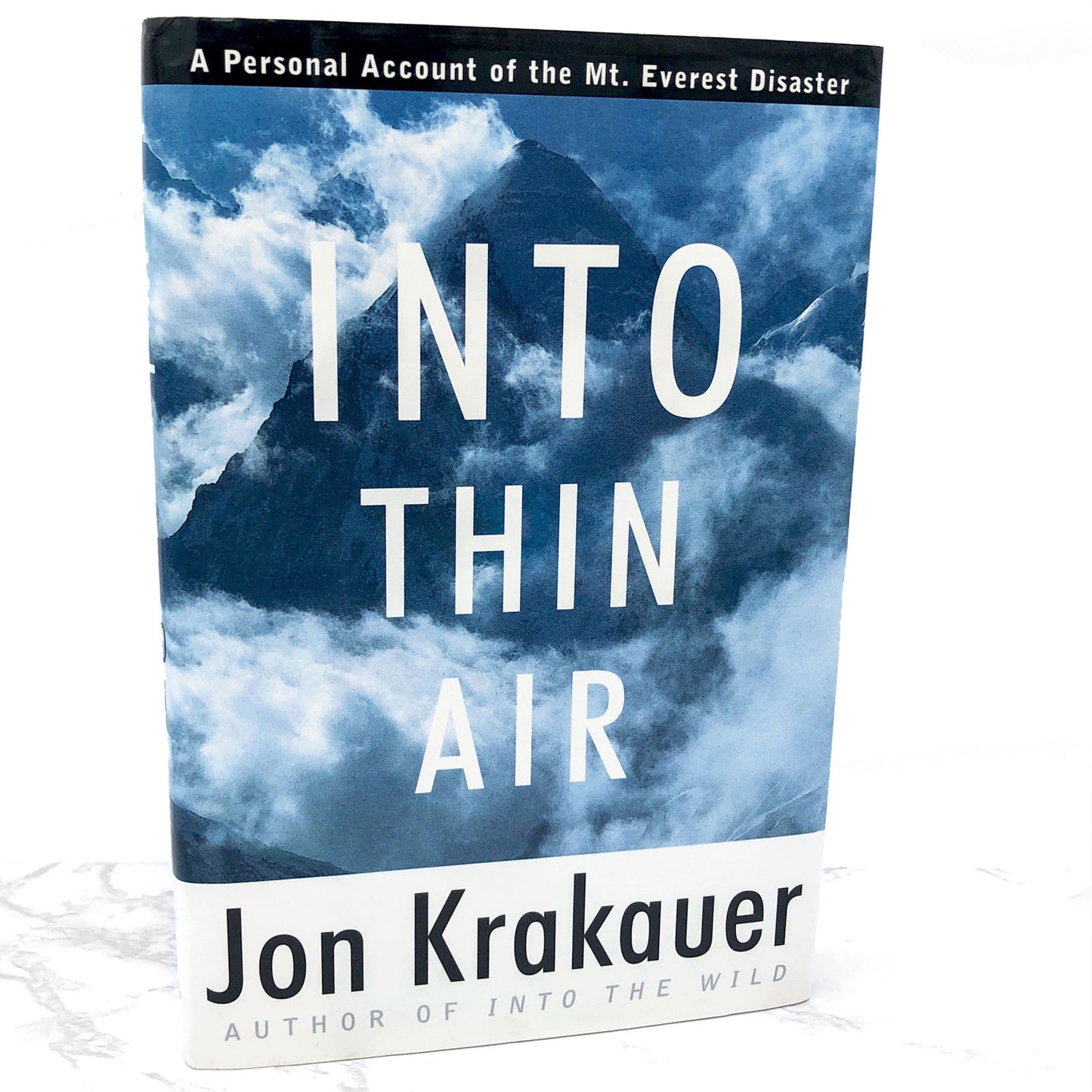 Into Thin Air: A Personal Account of the Mt. Everest Disaster by Jon Krakauer [FIRST EDITION • FIRST PRINTING] 1997