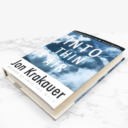 Into Thin Air: A Personal Account of the Mt. Everest Disaster by Jon Krakauer [FIRST EDITION • FIRST PRINTING] 1997