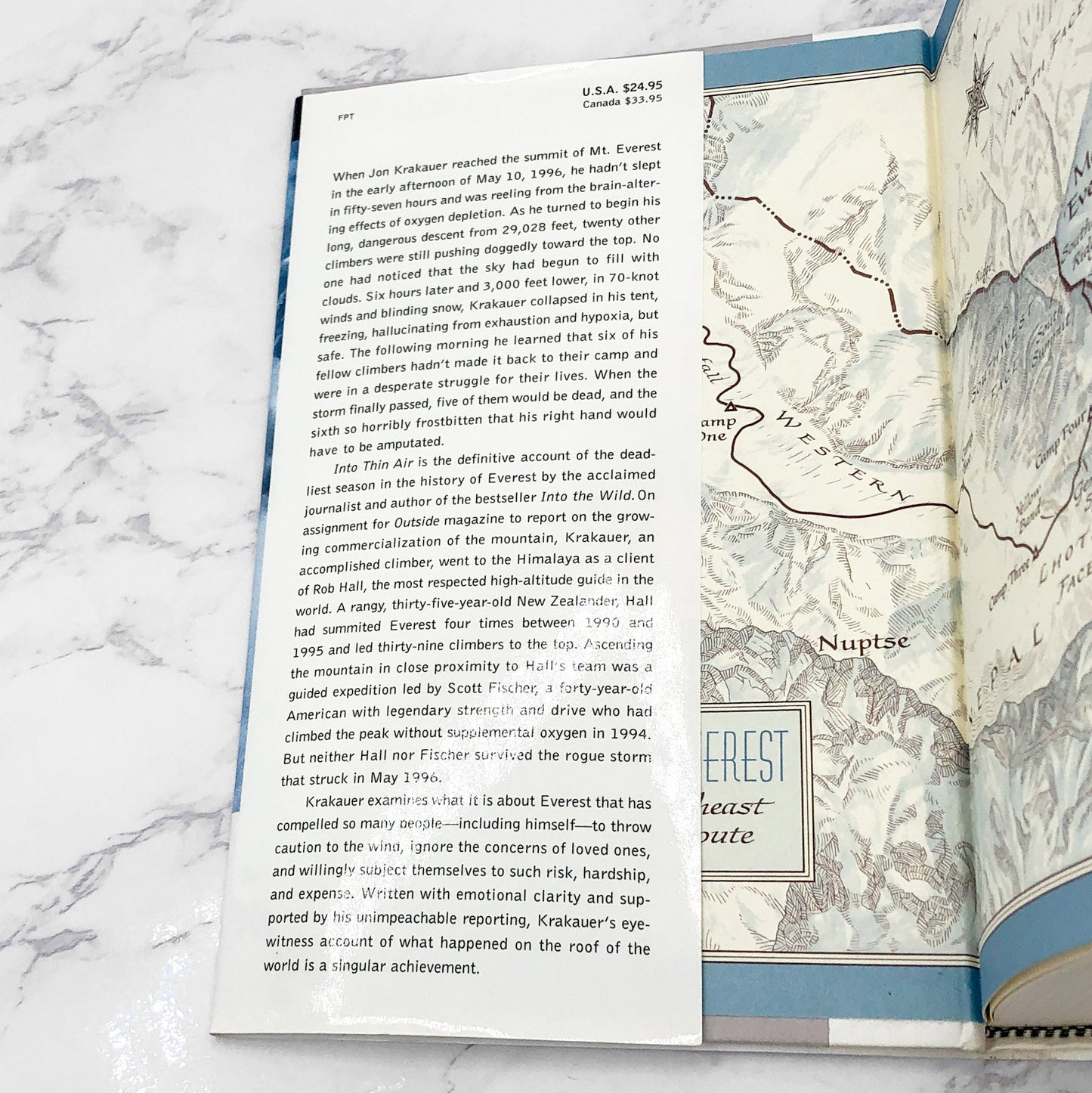 Into Thin Air: A Personal Account of the Mt. Everest Disaster by Jon Krakauer [FIRST EDITION • FIRST PRINTING] 1997