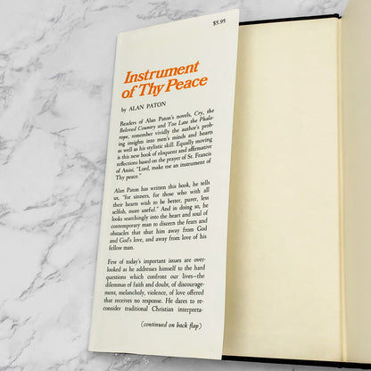 Instrument of Thy Peace by Alan Paton [FIRST EDITION] 1968 • The Seabury Press