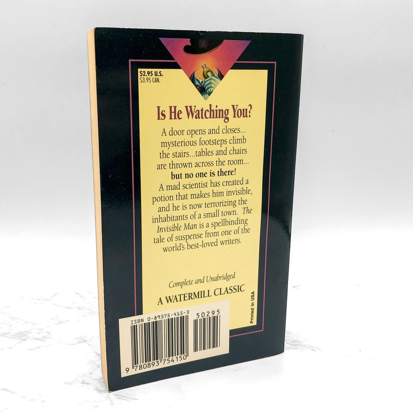 The Invisible Man by H.G. Wells [1980 PAPERBACK] • Watermill Classics