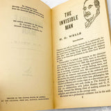 The Invisible Man by H.G. Wells [1964 PAPERBACK] • Airmont Publishing