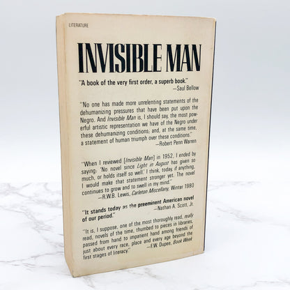 Invisible Man by Ralph Ellison [30th ANNIVERSARY PAPERBACK] 1982 • Vintage Books