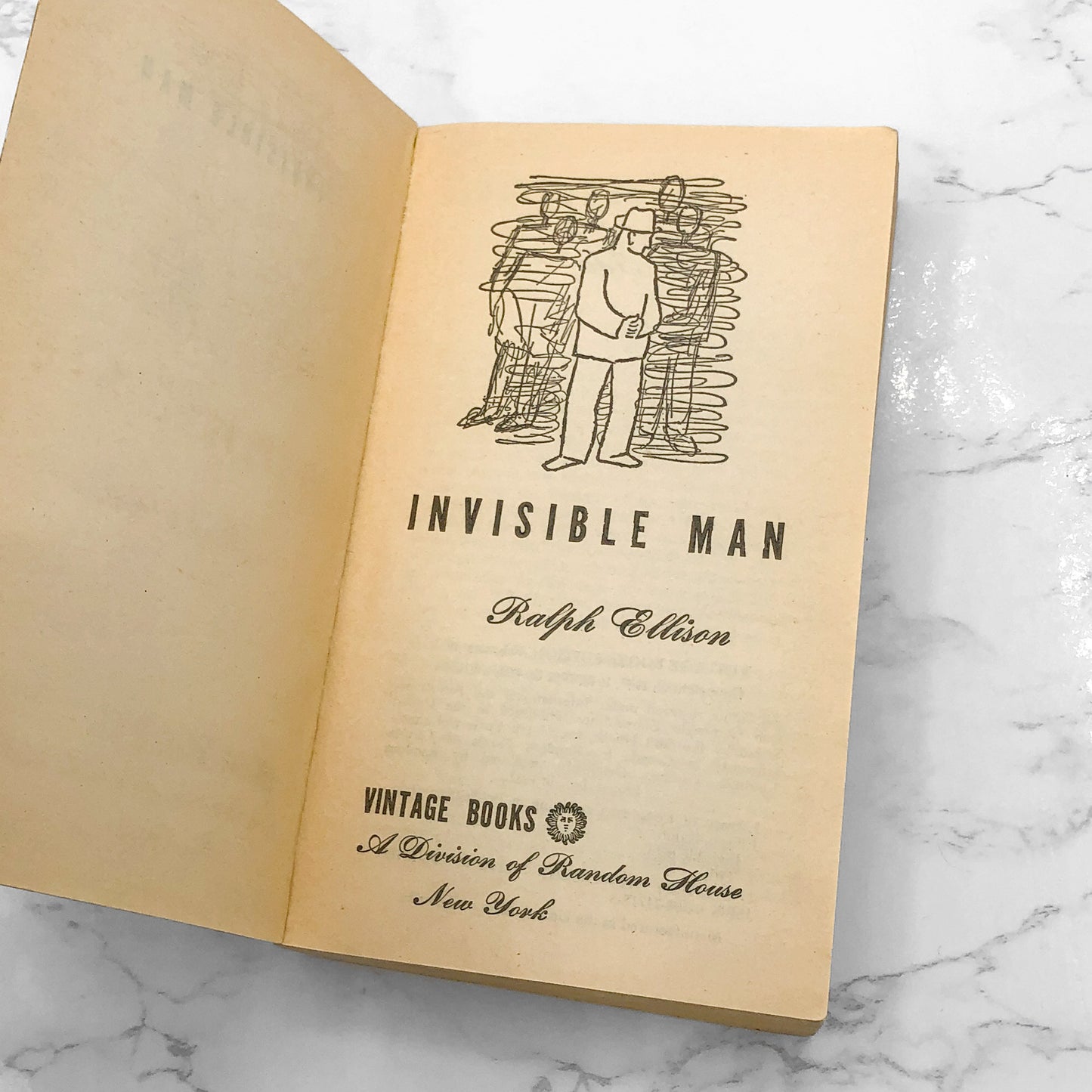 Invisible Man by Ralph Ellison [30th ANNIVERSARY PAPERBACK] 1982 • Vintage Books