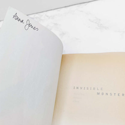 Invisible Monsters by Chuck Palahniuk [FIRST EDITION] 1999 • W.W. Norton & Co.