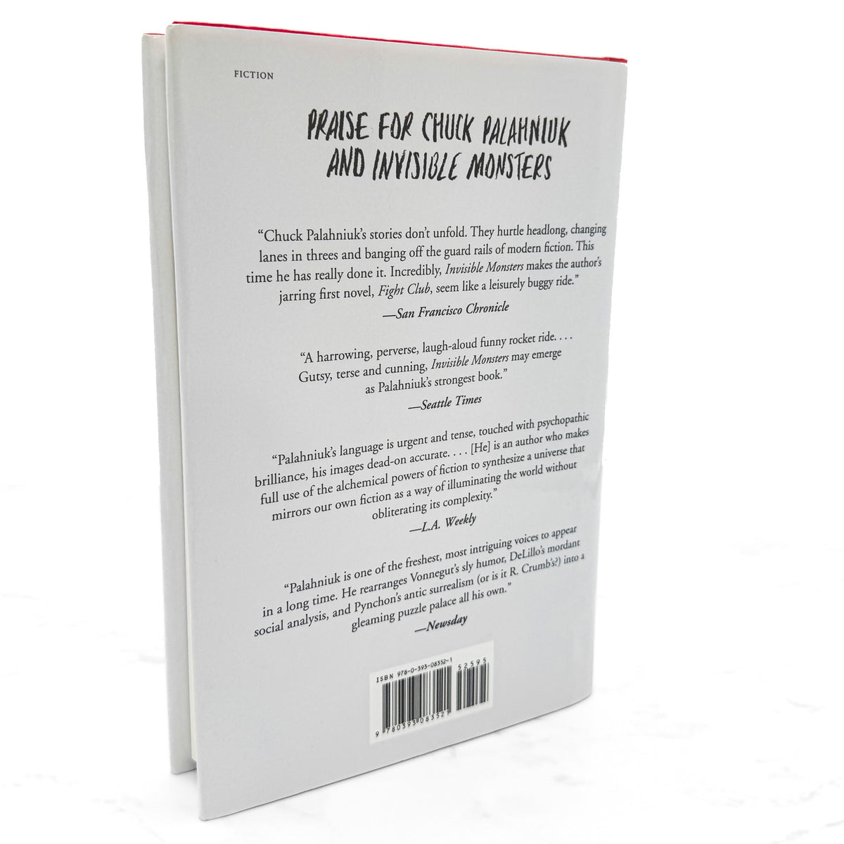 Invisible Monsters Remix by Chuck Palahniuk [FIRST EDITION • FIRST PRINTING] 2012 • W.W. Norton & Co.
