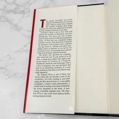 Three by Ira Levin: Rosemary's Baby, This Perfect Day & The Stepford Wives [HARDCOVER OMNIBUS] 1985