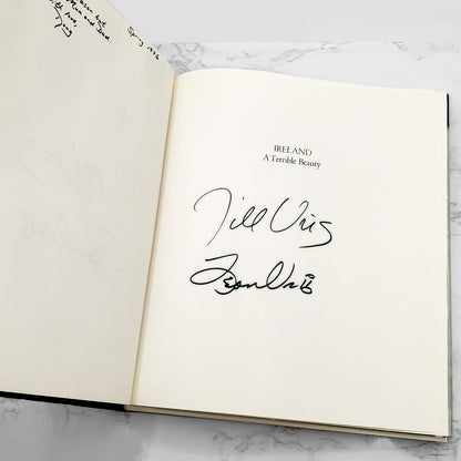 Ireland: A Terrible Beauty by Leon Uris & Jill Uris SIGNED! x2 [FIRST EDITION] 1976 • Doubleday & Co.