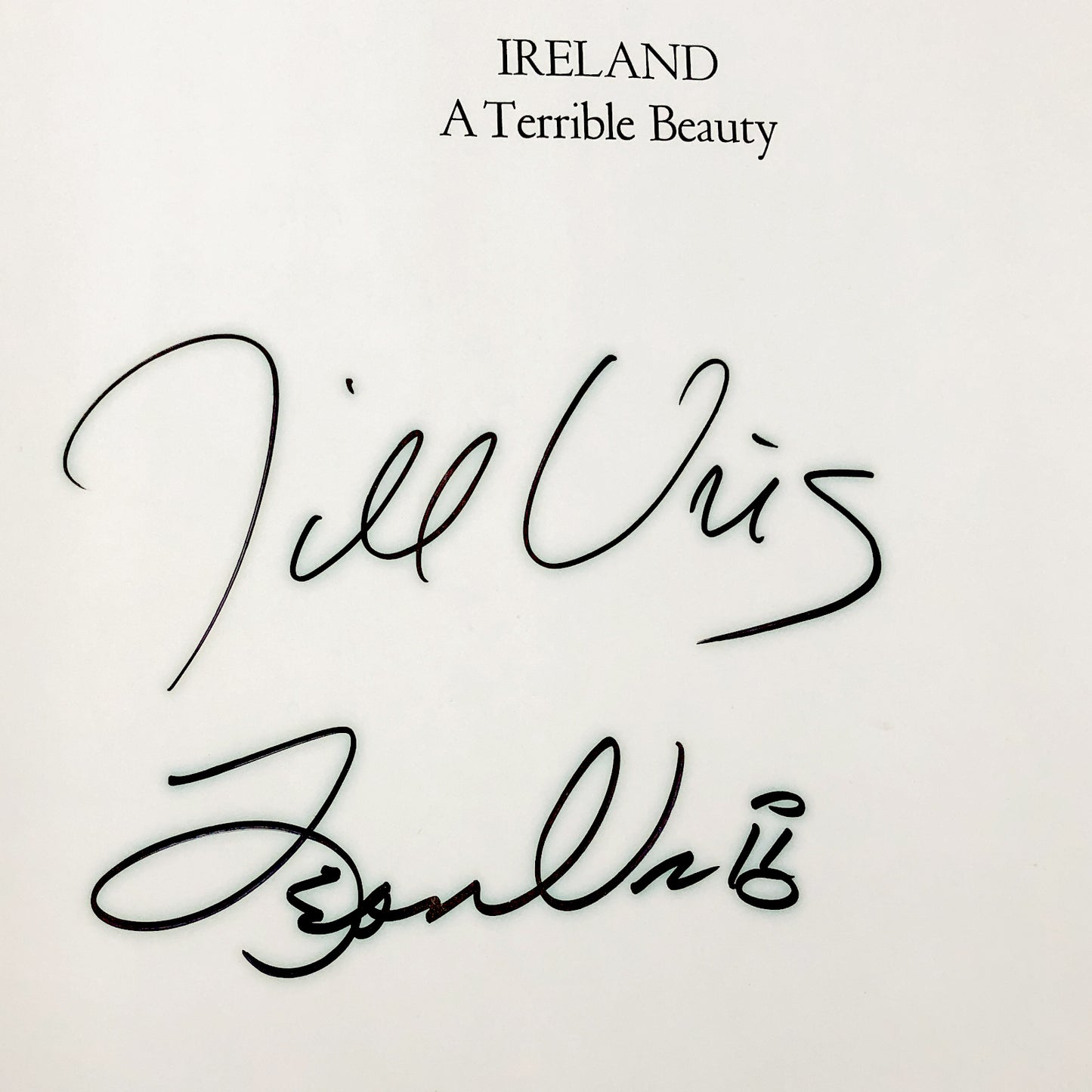 Ireland: A Terrible Beauty by Leon Uris & Jill Uris SIGNED! x2 [FIRST EDITION] 1976 • Doubleday & Co.
