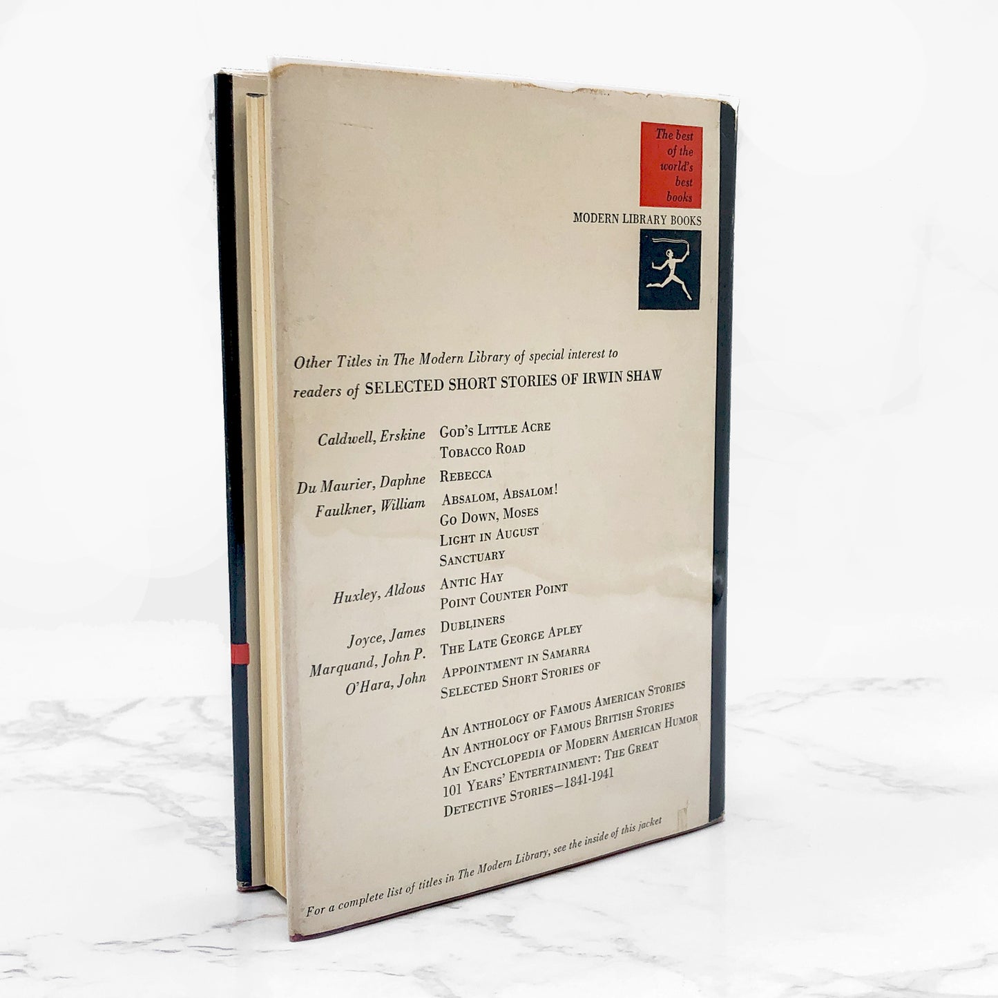 Selected Short Stories of Irwin Shaw [FIRST EDITION] 1961 • The Modern Library