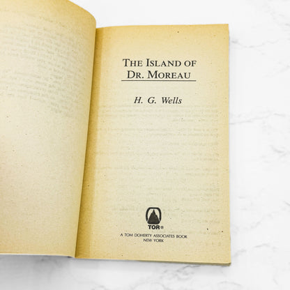 The Island of Dr. Moreau by H.G. Wells [1996 PAPERBACK] • TOR Classics